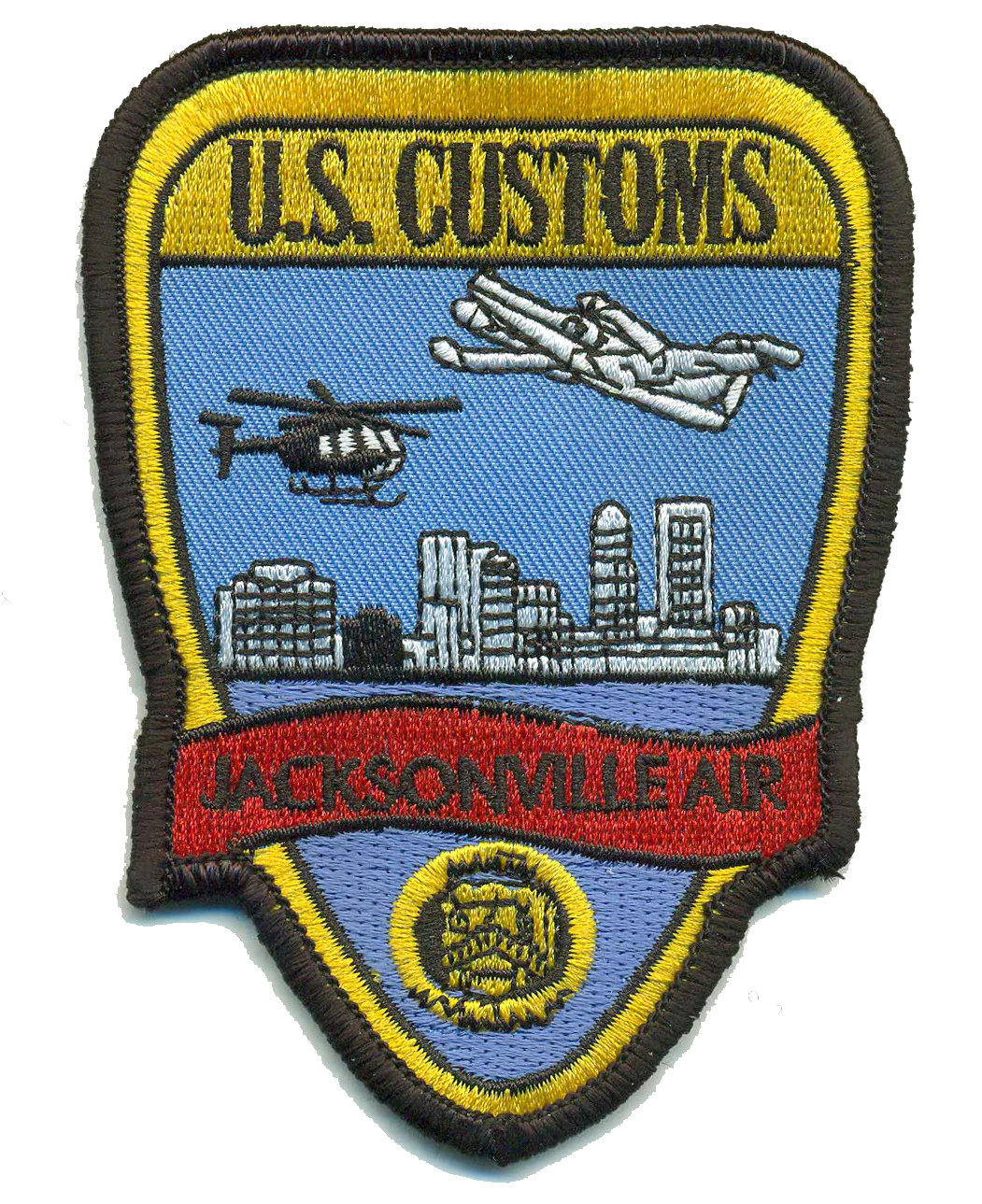Legacy US Customs Jacksonville Air Branch Original Patch