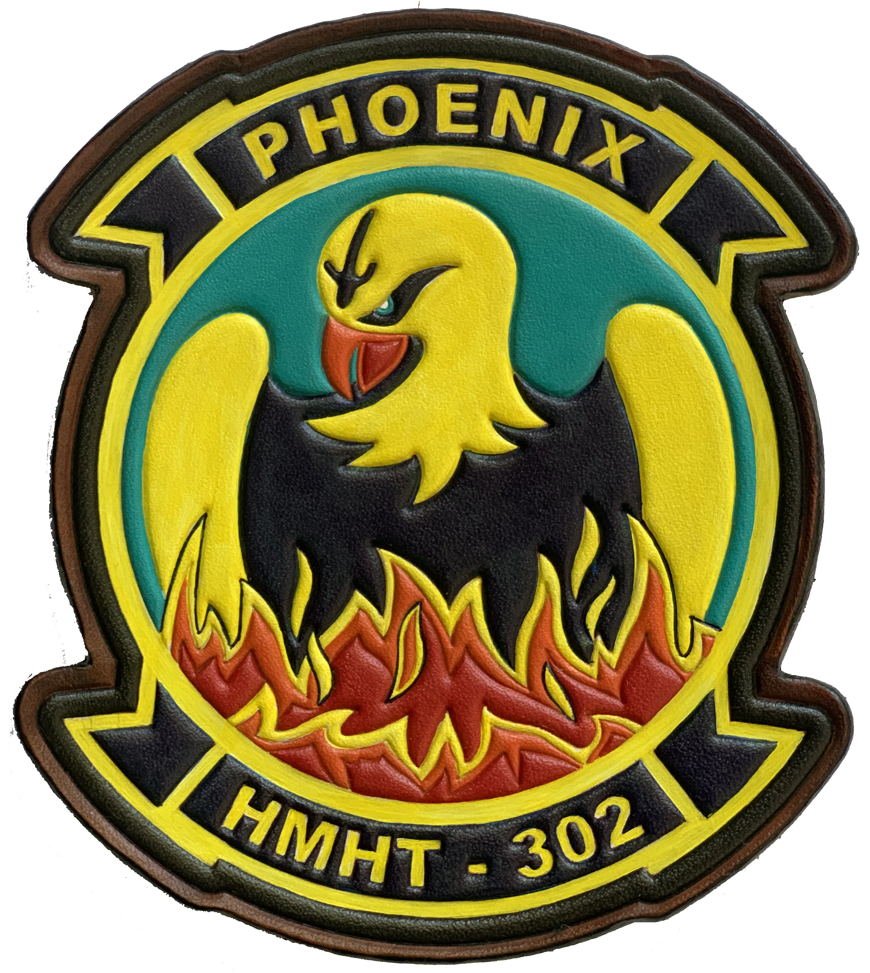 Officially Licensed HMHT-302 Leather Patch