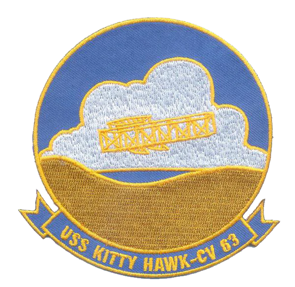 USS Kitty Hawk CV-63 Patch
