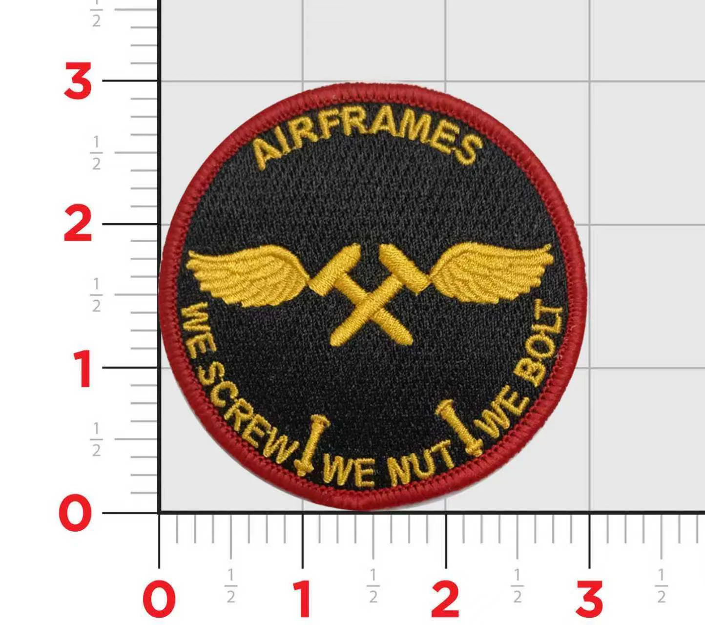 Airframes We Screw, We Nut, We Bolt Patch