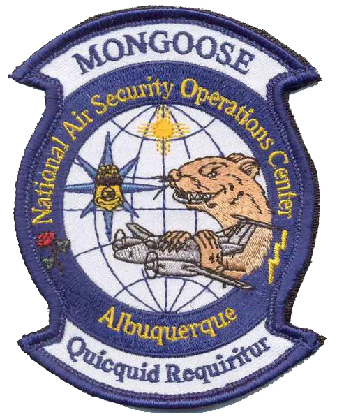 US Customs and Border Protection, Albuquerque Air Branch, NASOC Mongoose Patches