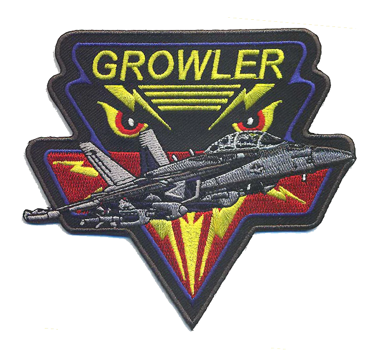 EA-18 Growler Embroidered Patch