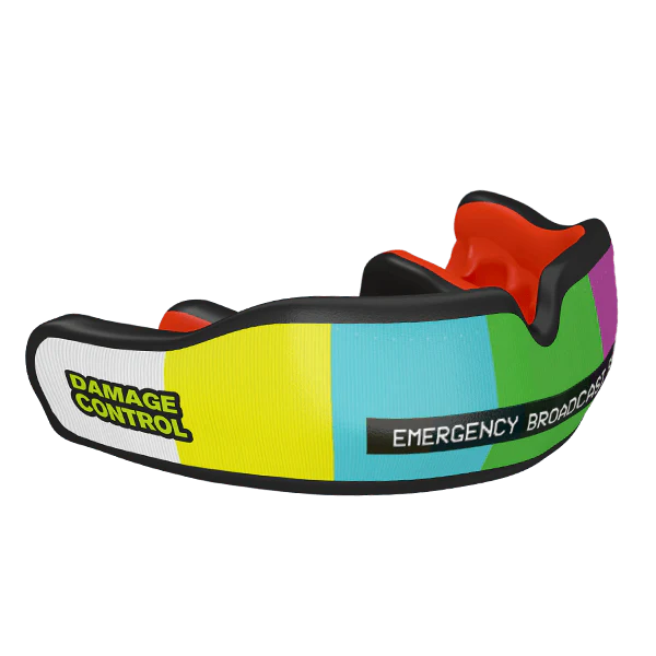 Emergency Broadcast System Custom Mouthguard