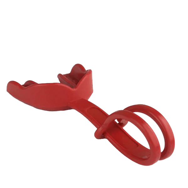Mouthpiece with helmet strap