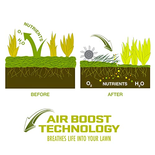 Sun Joe 12-Amp 13-Inch Electric Dethatcher and Scarifier w/Removeable 8-Gallon Collection Bag