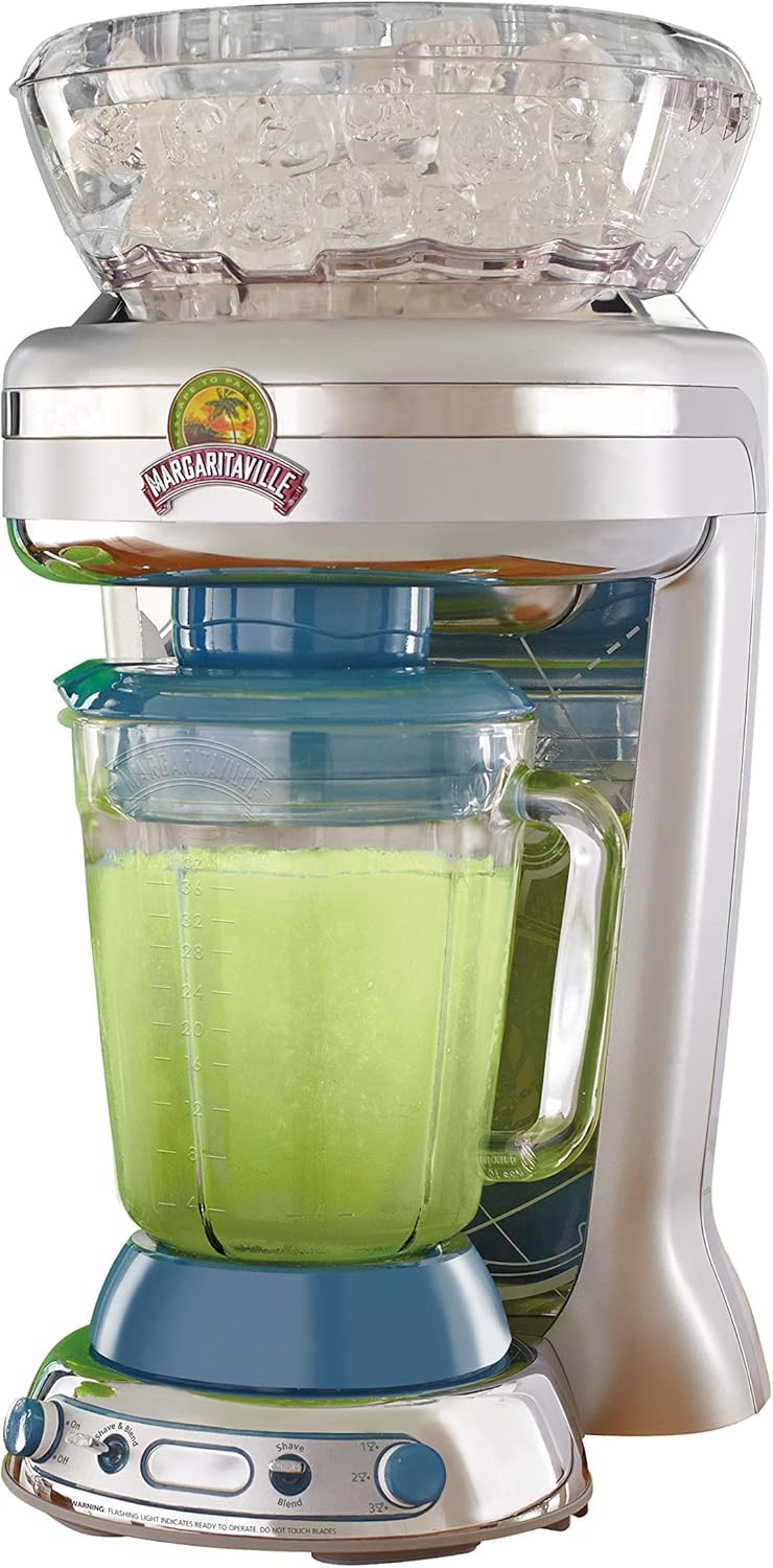 Key West Frozen Concoction Maker with Easy Pour Jar and XL Ice Reservoir