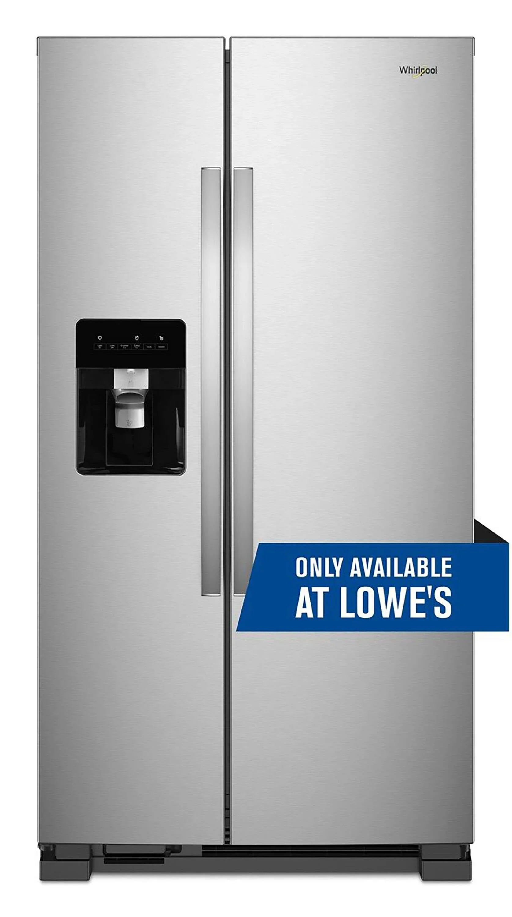 2025 36-Inch Wide Side-By-Side Refrigerator - 24 Cu. ft. Stainless Steel