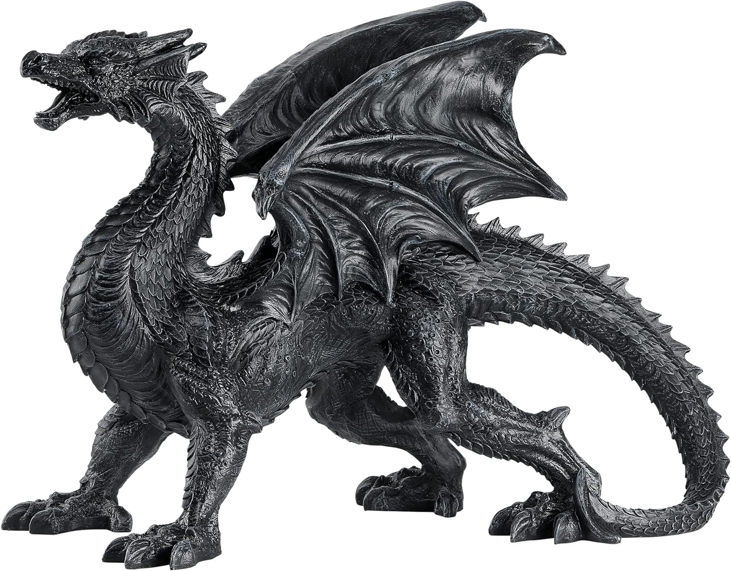 2025 Large size gothic roaring pterosaur statue fantasy decoration