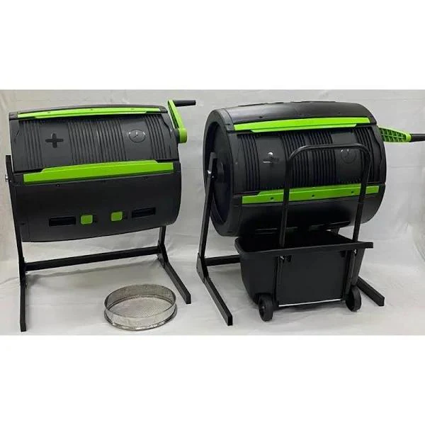 2025 2 – RSI Maze 65 Gallon Composters with 1 Cart and 1 Sifter – Plastic