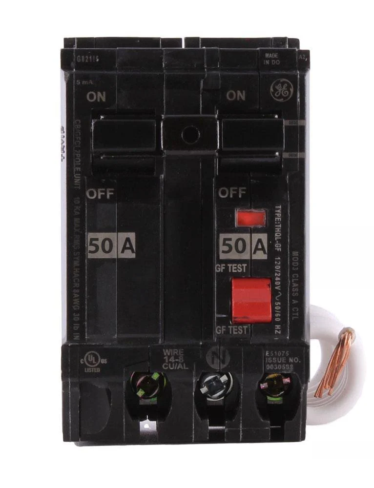 2025 2025 GE Distribution THQL2150GF1 Ground Fault Q-Line Molded Case Circuit Breaker