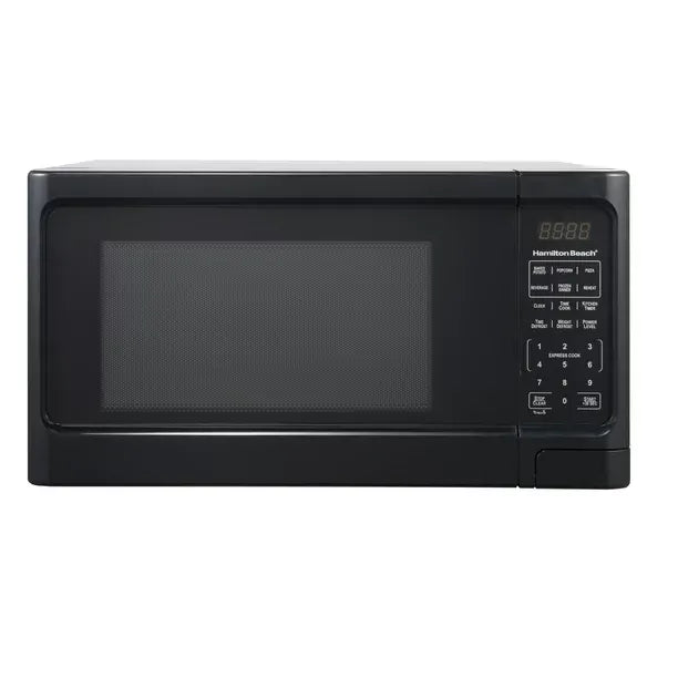 Hamilton Beach 1.1 Cu. Ft. Sleek Black Digital Microwave - Effortless Touchpad Controls