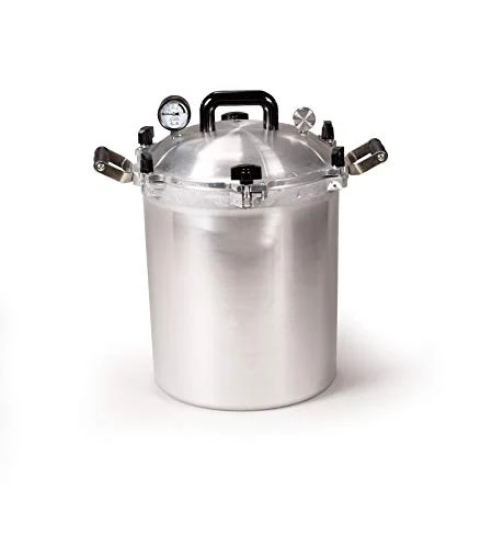 2025 All American 930 Canner Pressure Cooker, 30 qt, Silver