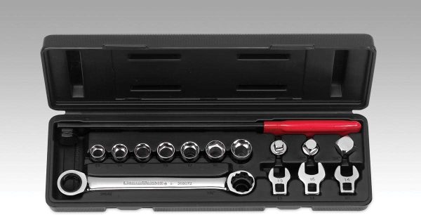 15 Piece Ratcheting Serpentine Belt Tool Set 3680D