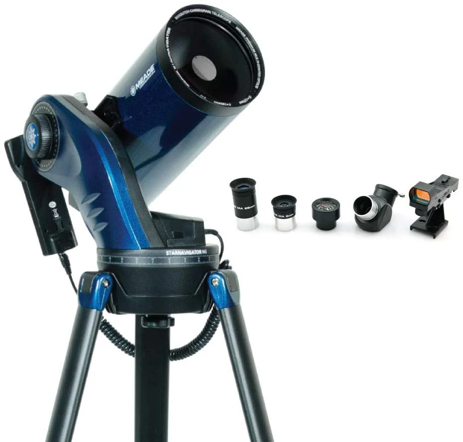 2025 218006 StarNavigator NG 125 Maksutov-Cassegrain Telescope, Black