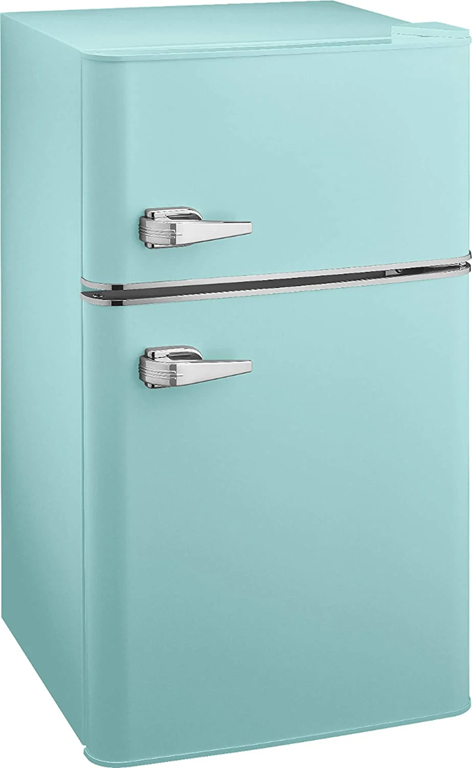 2025 3.1 Cu. ft. Retro Mini Fridge with Top Freezer – Cool Mint