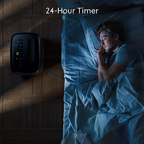 Waykar 150 Pints 7,000 Sq. Ft Energy Star Dehumidifier with Drain Hose & 2.04 Gal Water Tank