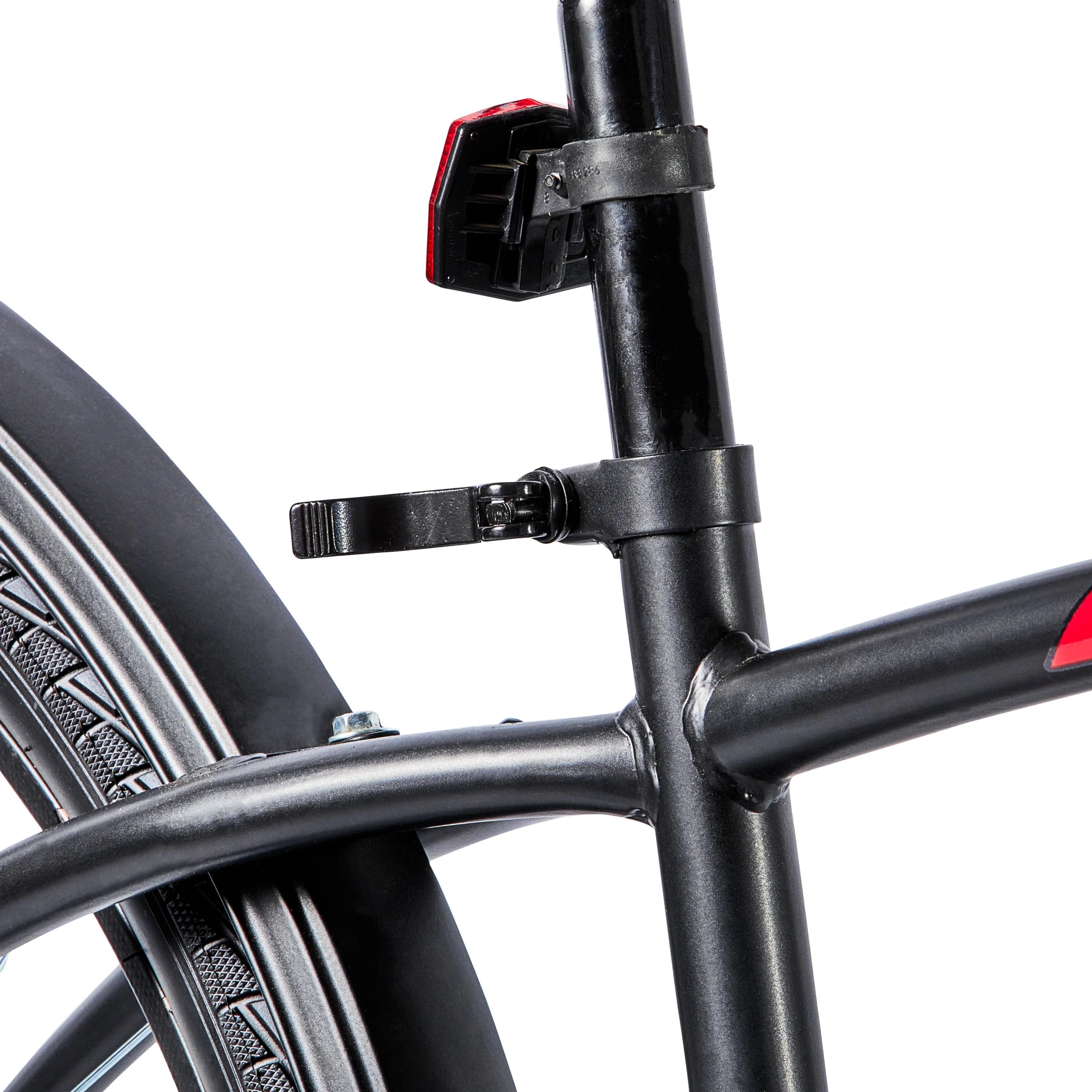 26′′ Concord Pacifica Cruiser Bicycle, Fits Riders 5’2′′ – 5’10′′+, Adult, Unisex, Matte Black