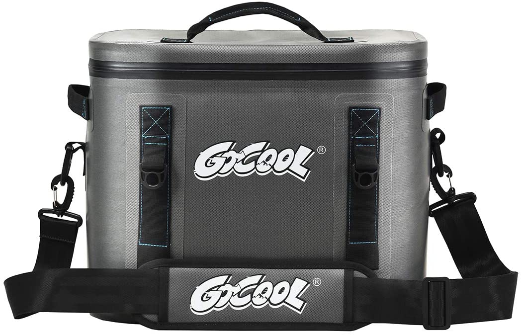 30-Can Portable Cooler Bag, Insulated Soft Camping Cooler