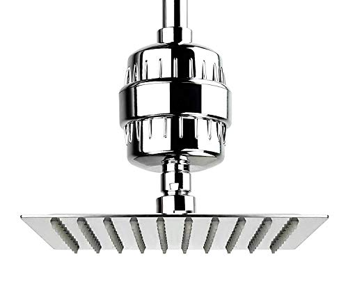 AquaBliss High Output Revitalizing Shower Filter - Reduces Dry Itchy Skin, Dandruff