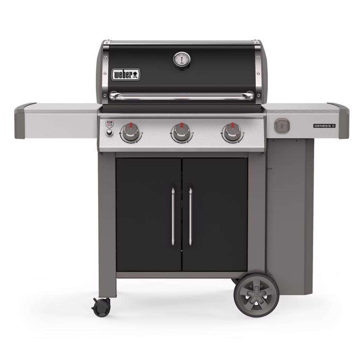 Weber Genesis II E-315 3 Burner Liquid Propane Grill Black