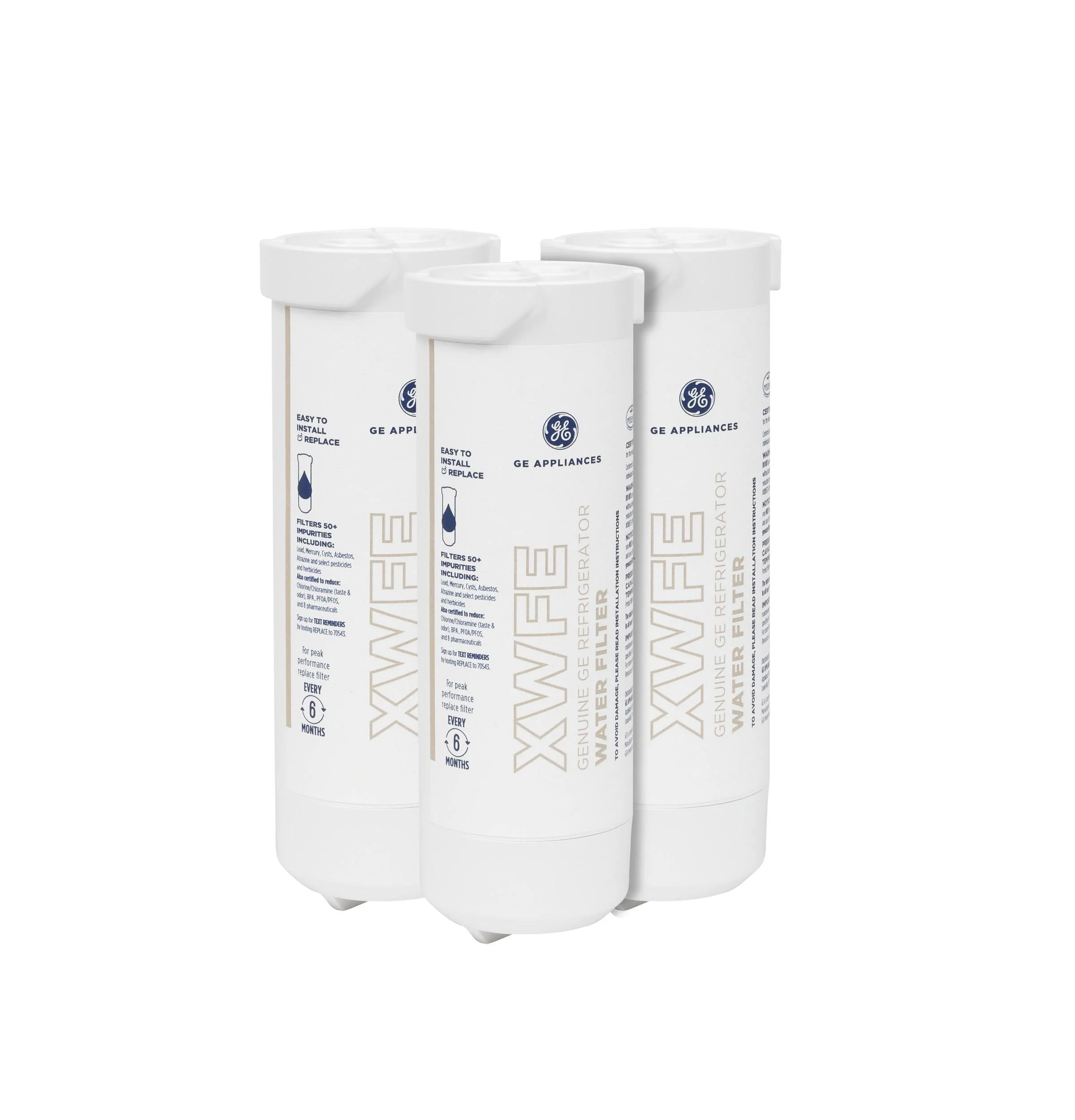 2025 2025 GE XWFE3PK XWFE Refrigerator Water Filter 3-Pack
