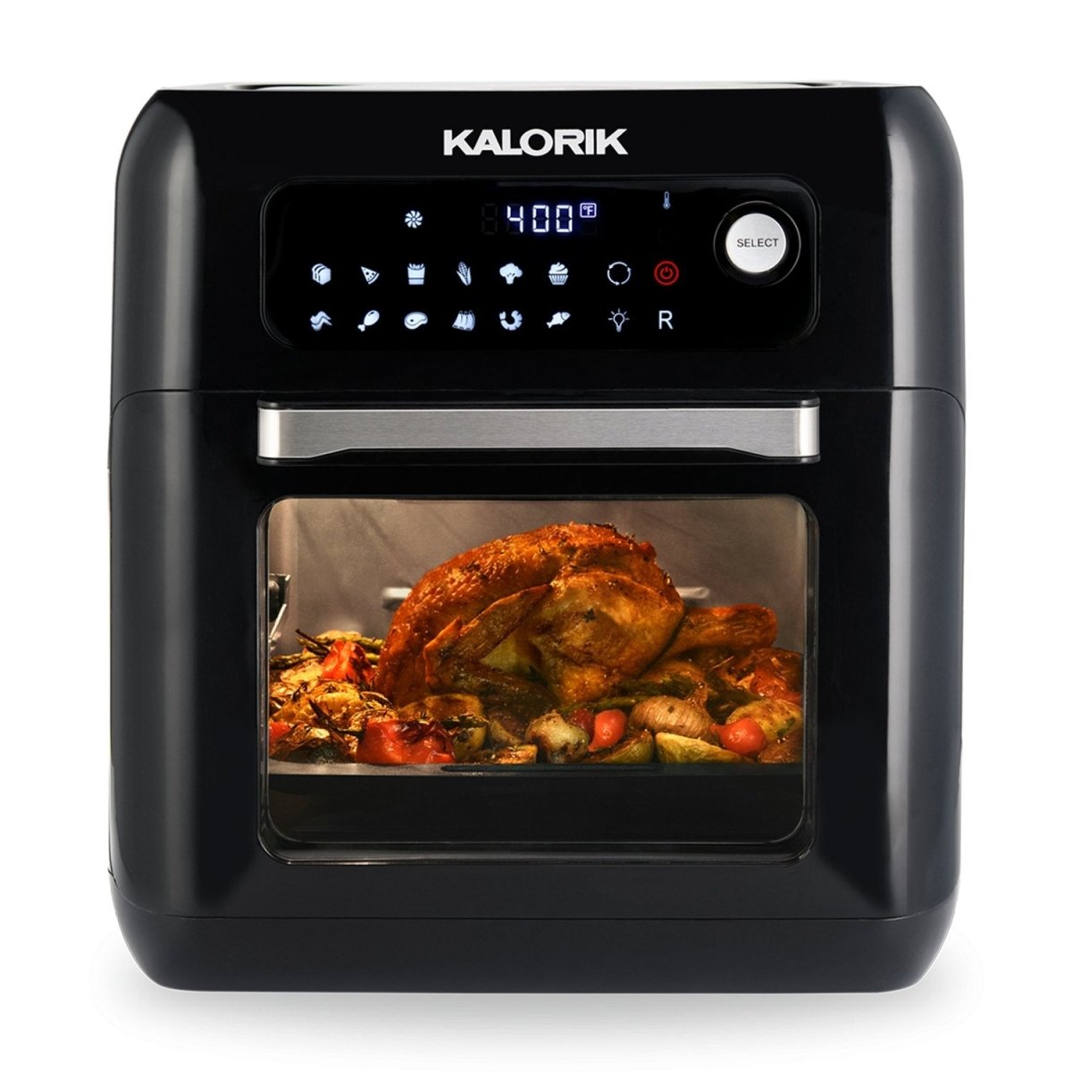 10 Quart Air Fryer Oven, Black