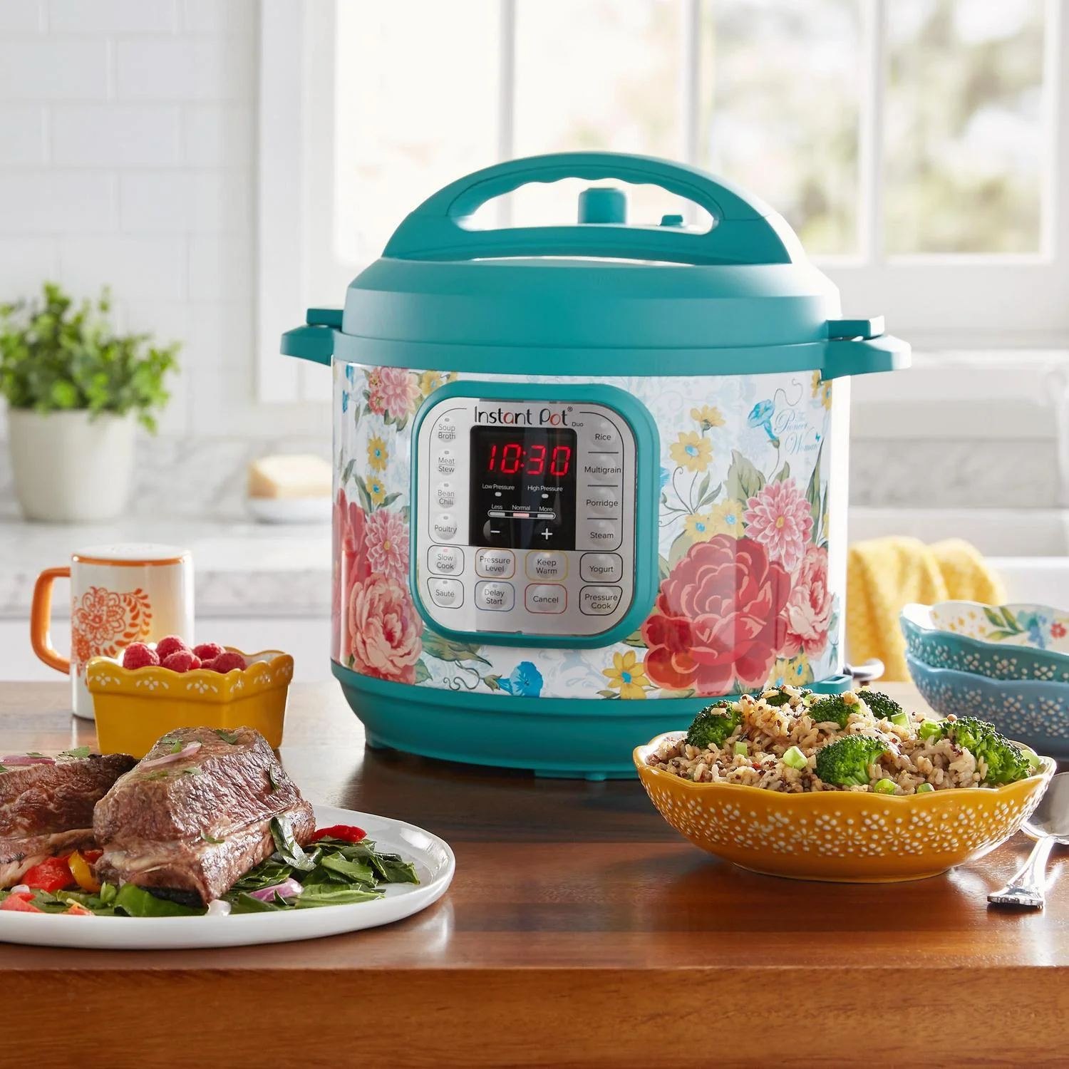 2025 The Pioneer Woman Sweet Rose 6-Quart Instant Pot Duo