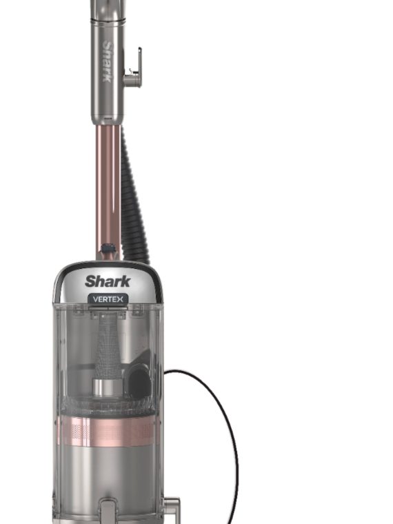 2025 Shark – Vertex DuoClean PowerFin Upright Vacuum with Powered Lift-Away and Self-Cleaning Brushroll – Rose Gold