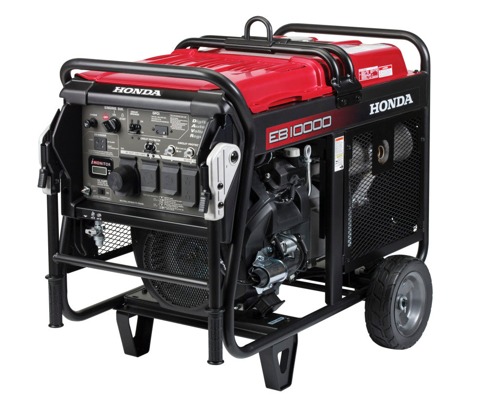 EB10000 10000Watt Industrial Generator with CO-MINDER Sensor EB10000G from Honda