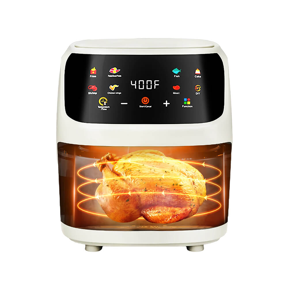 8.5QT Air Fryer 8-IN-1 Digital Touchscreen Visible Cooking Window