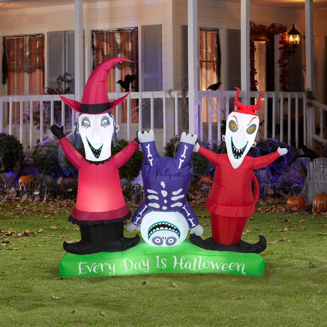 2025 Gemmy Inflatable (Lock, Shock, Barrel), Multicolor