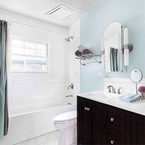 Homewerks 7140-110 Bathroom Fan Ceiling Mount Exhaust Ventilation, 2.5 Sones