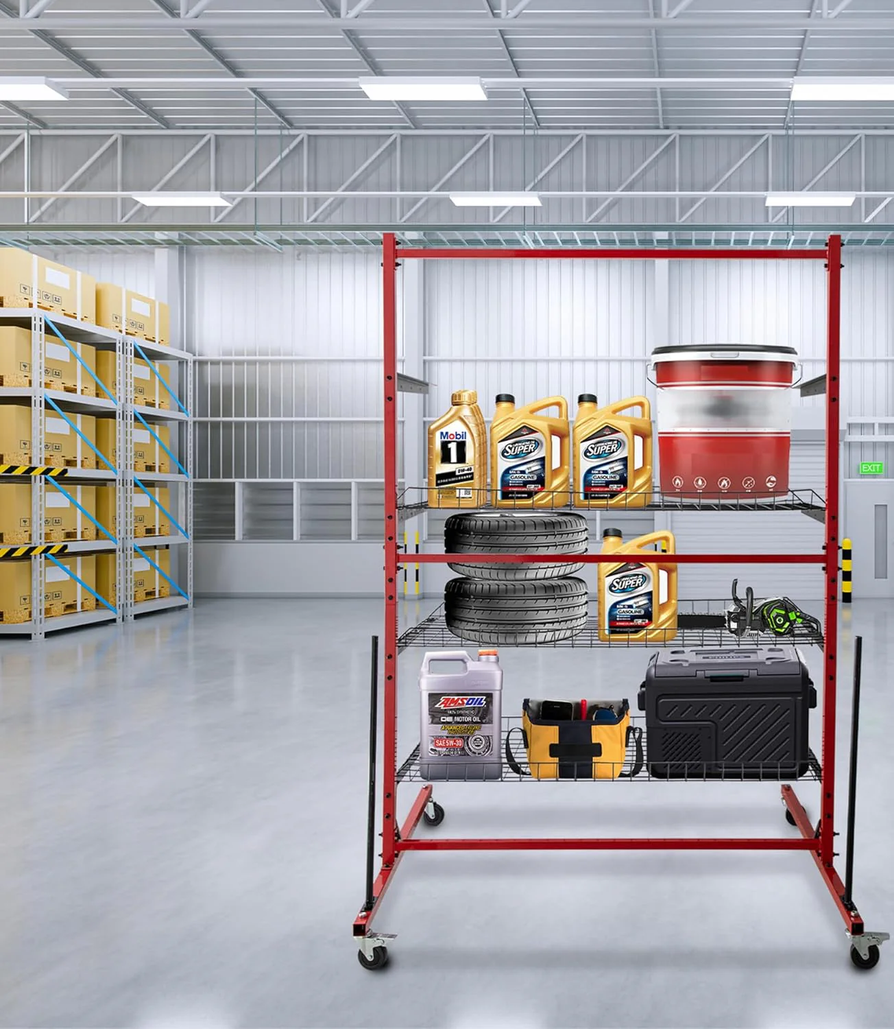 Parts Management Storage Cart, 43.3