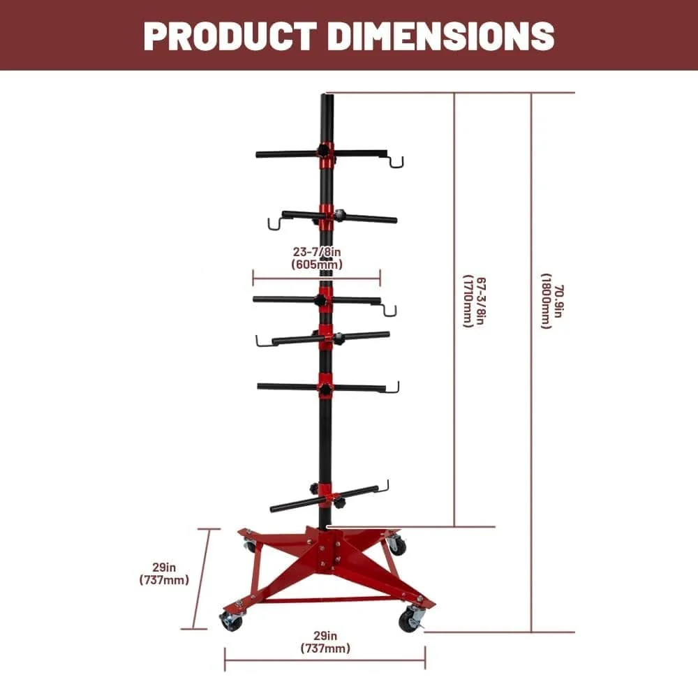 Auto Panel Tree Paint Stand 29