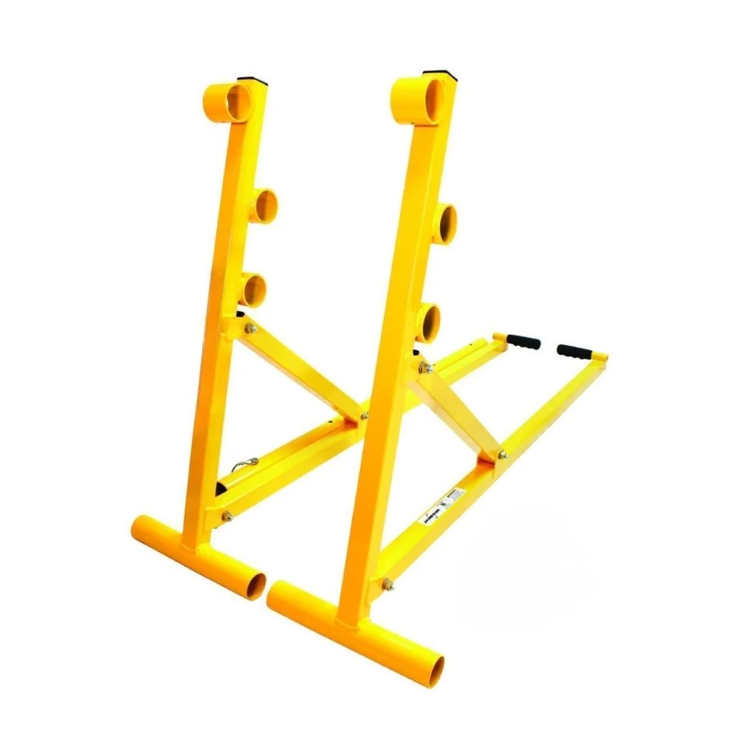 Portable Reel Buck 1,000 lb Load Capacity, Holds Reels up to 54��Dia x 40��W, Heavy Duty Steel Cable Reel Stand