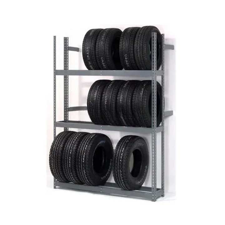 3 Shelves Tier Single Entry Tire Rack 60