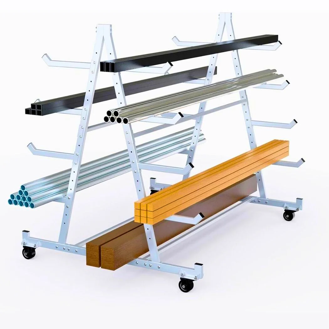 Horizontal Bar and Pipe Truck, 1000 lbs Load Capacity, 56