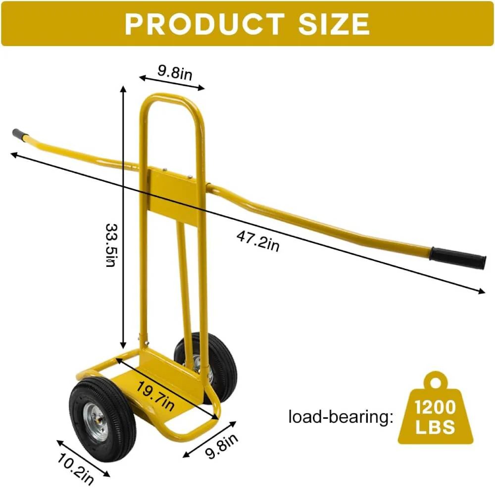 Panel Truck Dolly Cart, 1200lb. Capacity