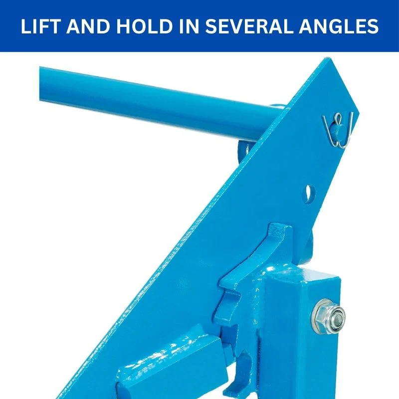 55 Gallon Rimmed Drum Spotter & Drum Palletizer 800 Lbs Capacity, Portable Drum Lifter