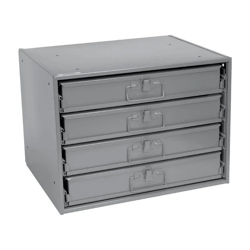 4 Adjustable Compartment Boxs in a Slide Drawer Rack 20