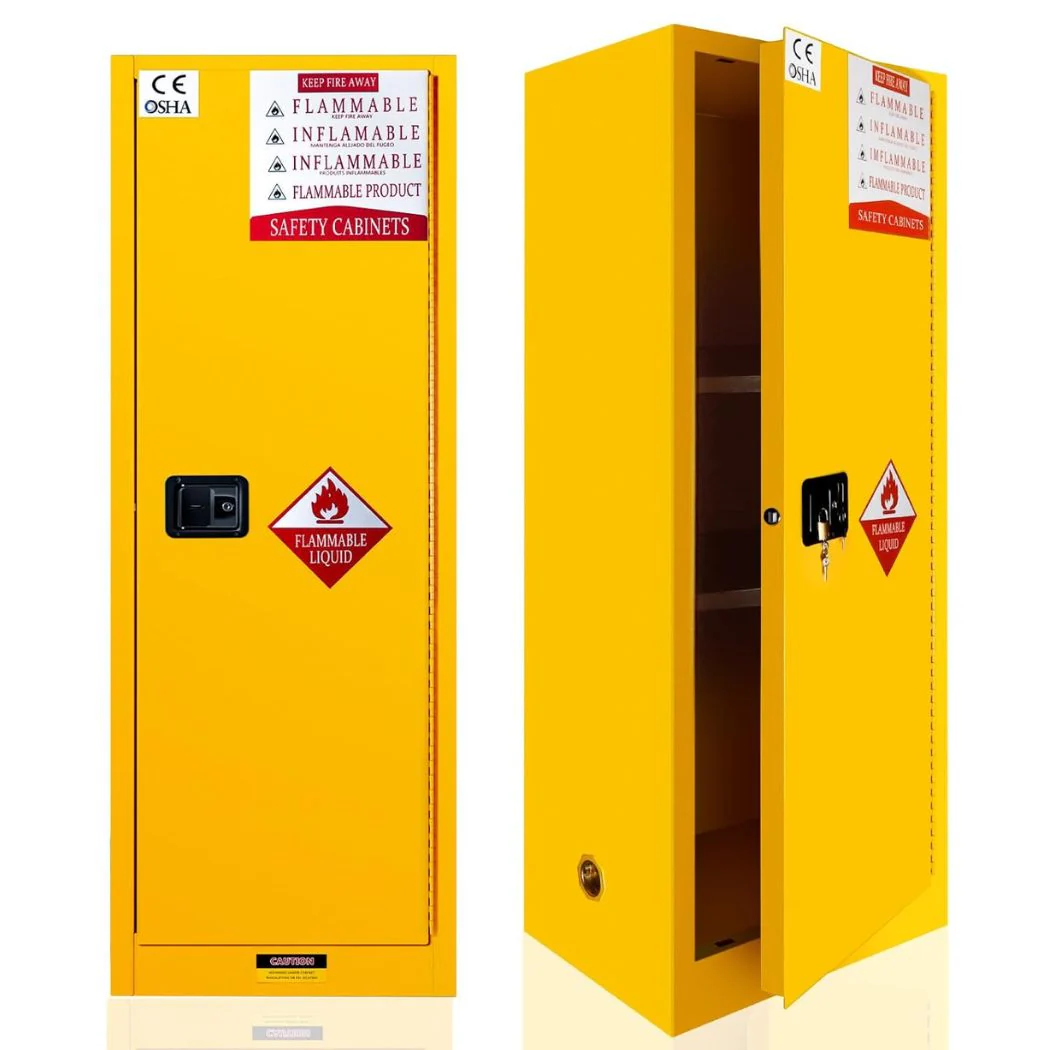 Steel Flammable Cabinet w/ Double Lock 23