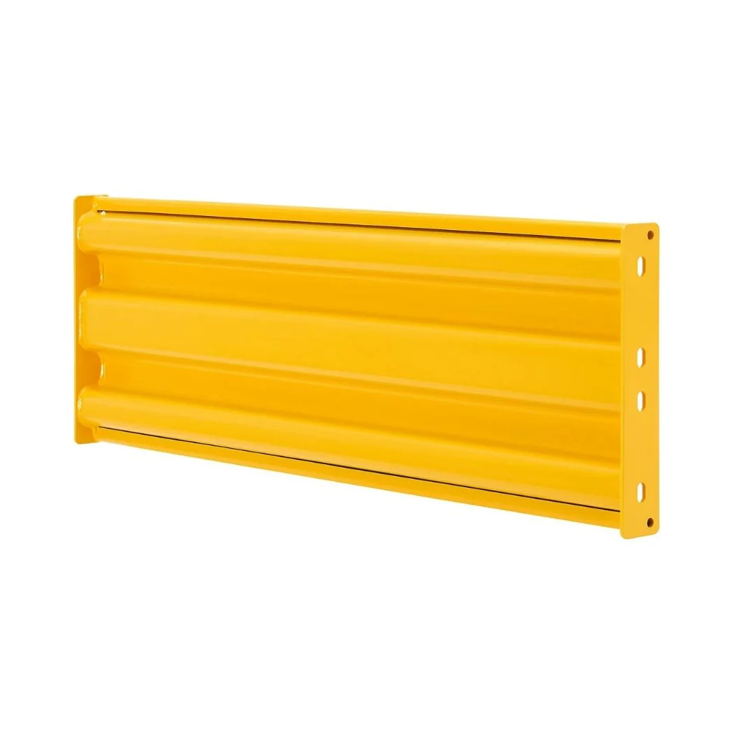 Steel Yellow Guard Rail, 3 Rib, Available at 4'/6' Length