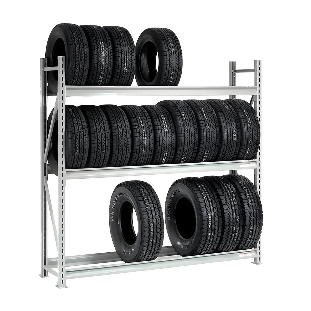 Heavy Duty Tire Rack 3 Tier Starter 72