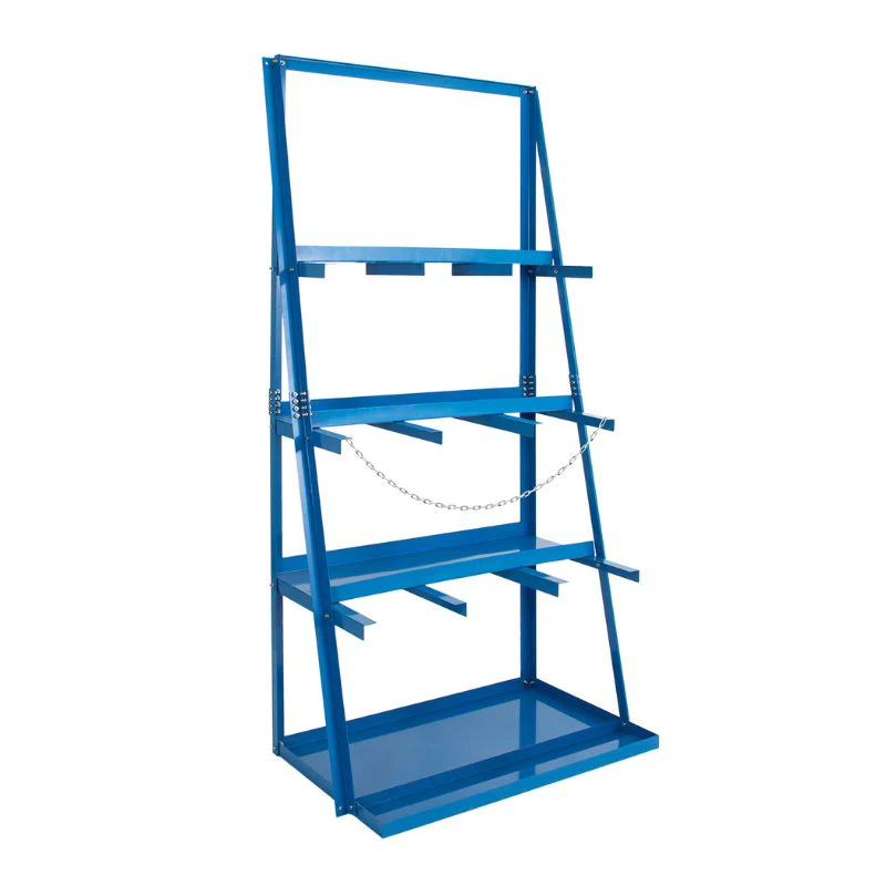 Vertical Bar Storage Rack, 3 Bays, 39