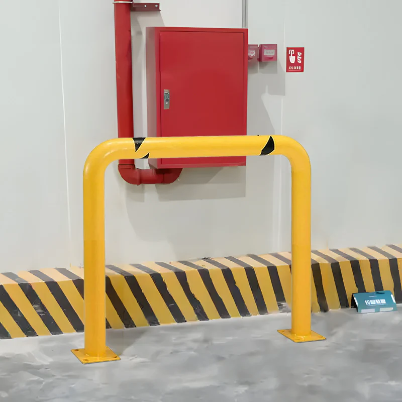 High Profile Steel Machine Guard Rail 36