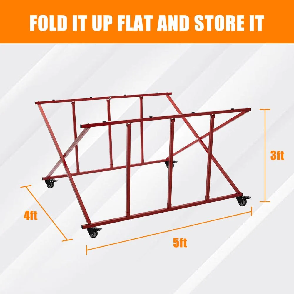 Folding Pick Up Bed Dolly, 800 Lb. Capacity