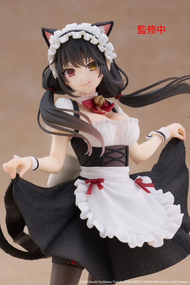 Date A Live IV - Kurumi Tokisaki Cat Ear Maid - Figuuri (ker?ilyhahmo)