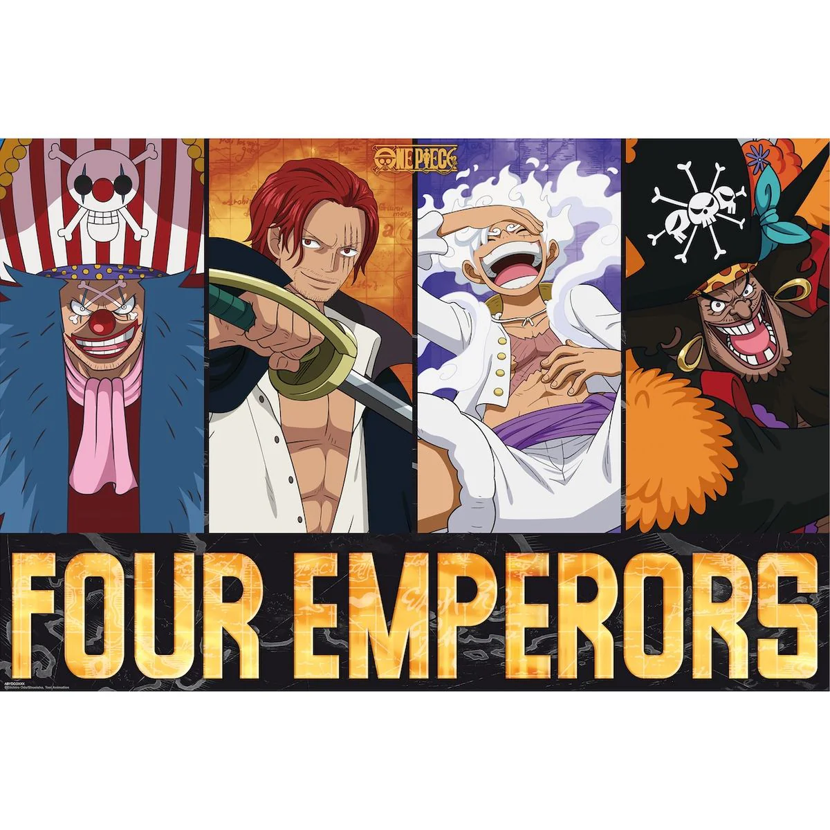 One Piece - The Four Emperors - Juliste