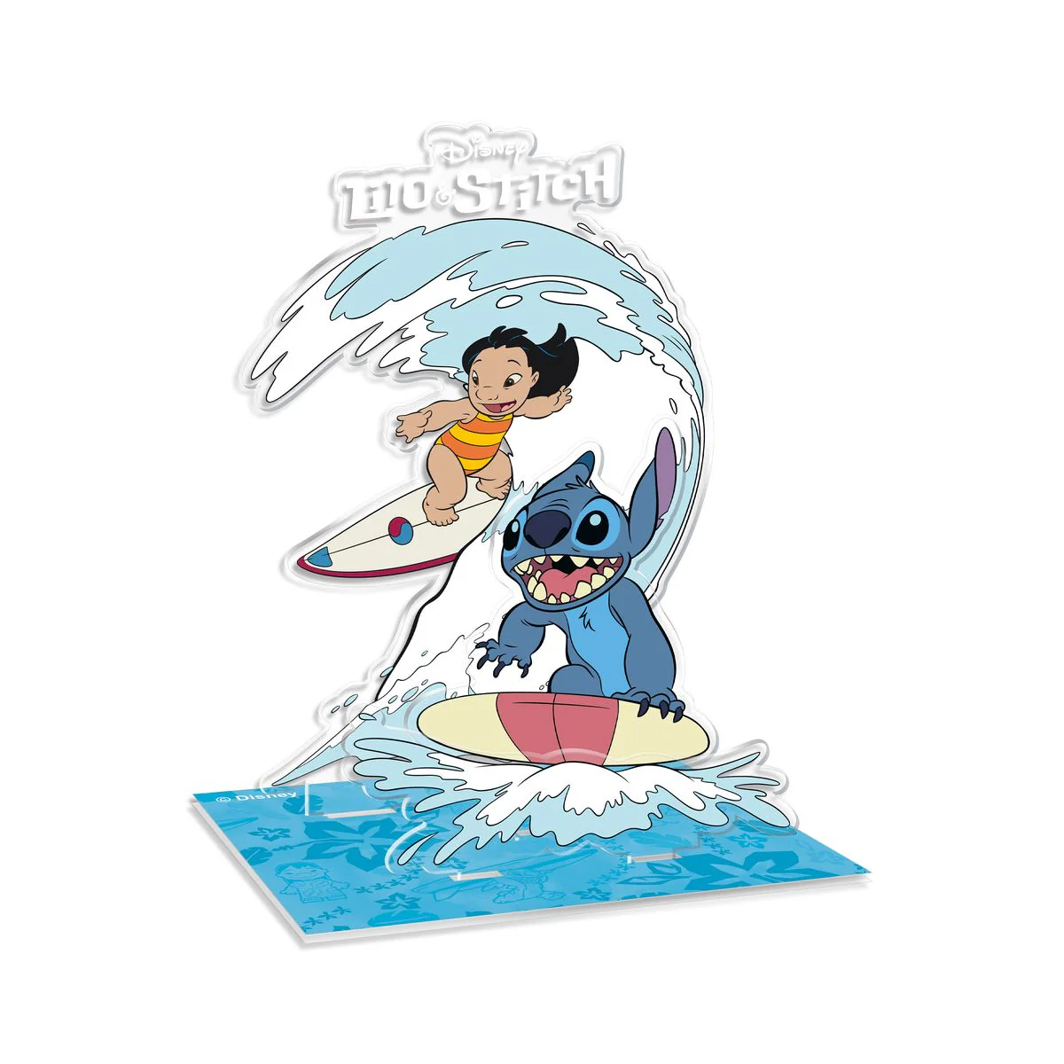 Lilo & Stitch - Surfing - Dioraama (akryylinen)