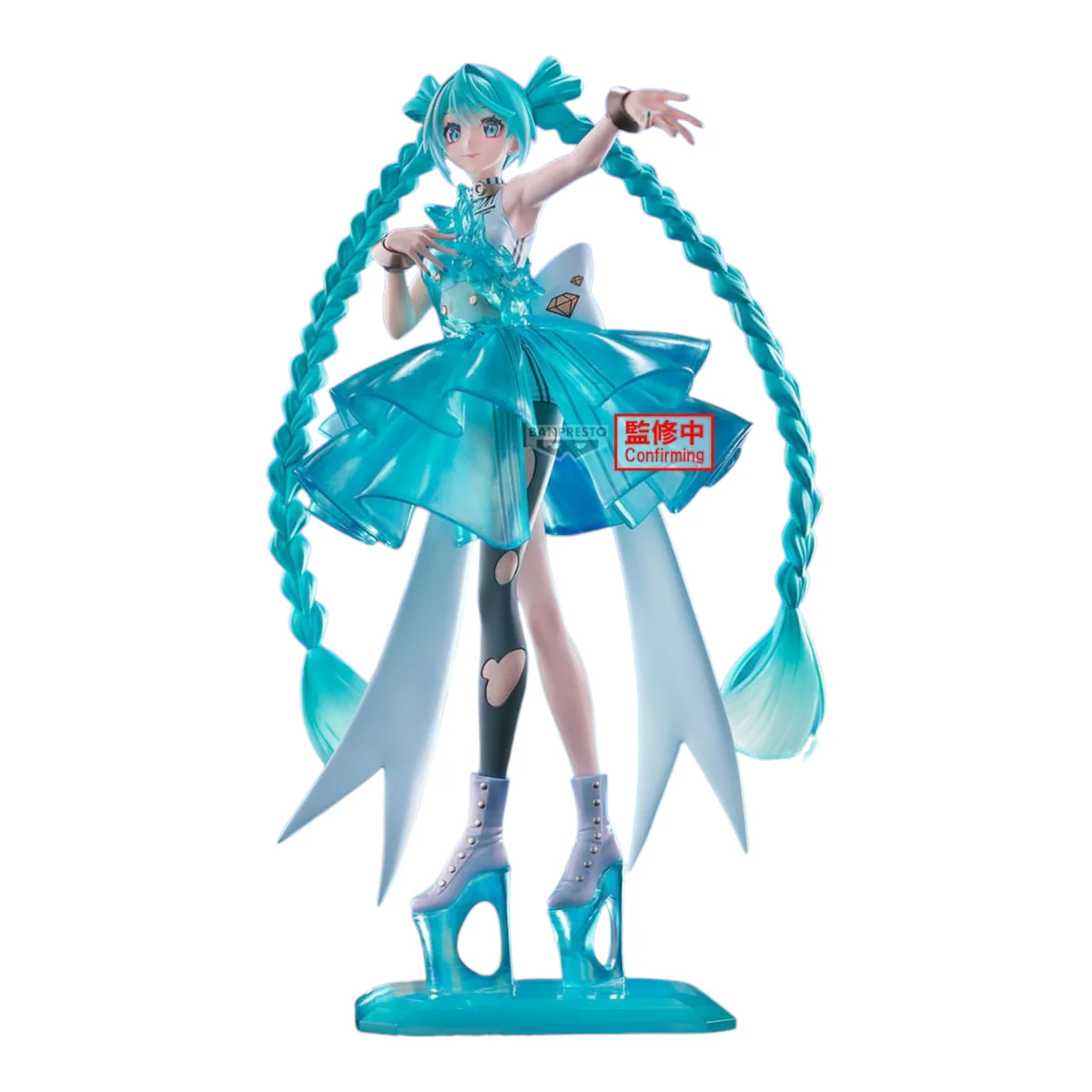 Hatsune Miku - Clearluxe Emerald Gem - Figuuri (ker?ilyhahmo)